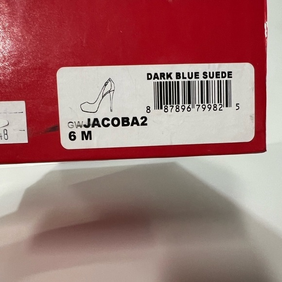 Guess Blue Platform Heel Size 6 - Picture 8 of 11